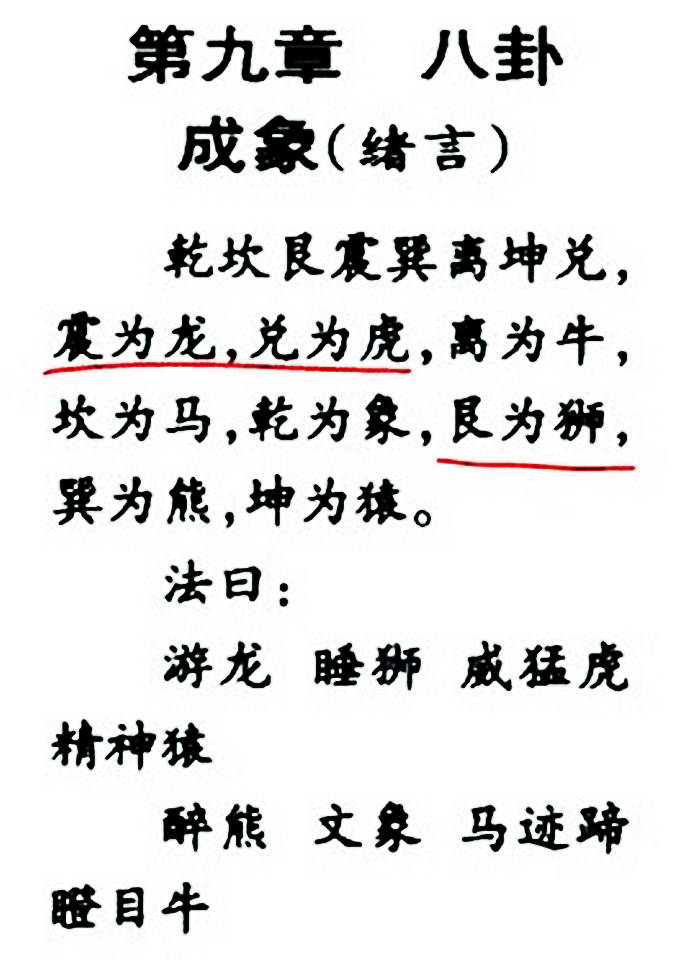震为龙,兑为虎,艮为狮@薛颠@戊己真人