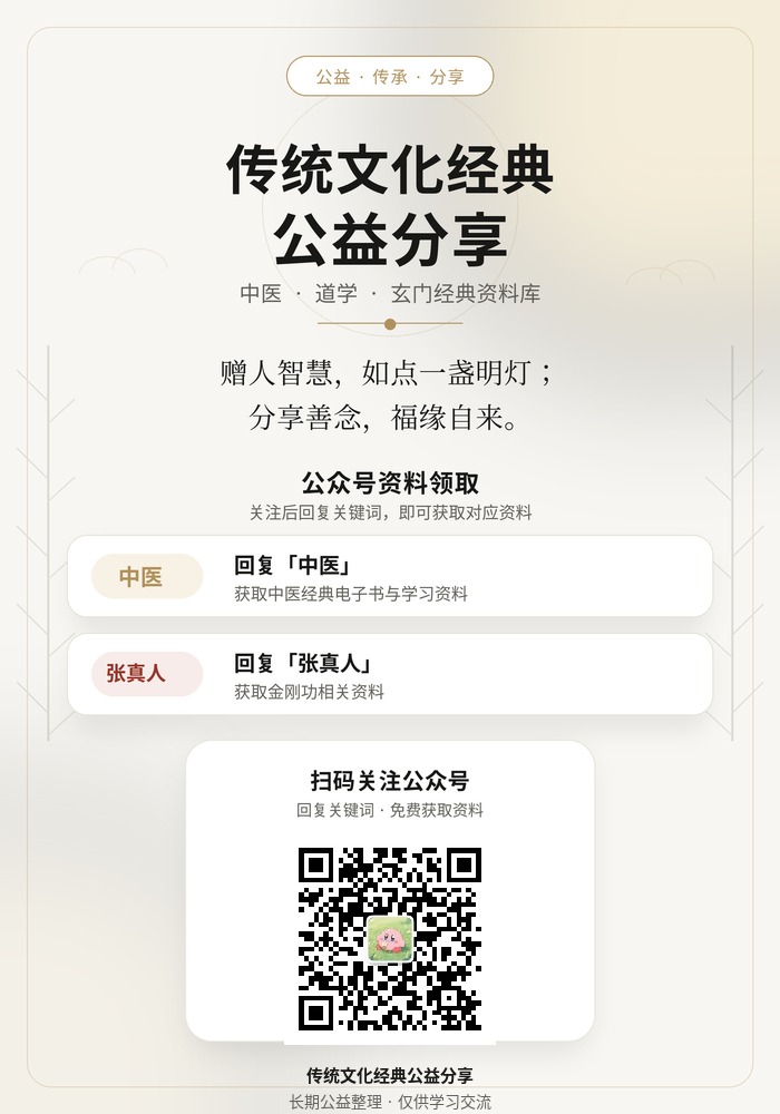中医免费电子书领取公众号