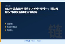 AMM做市无常损失对冲分析系列一:损益及期权对冲模型构建@袁煜明-Ai神吐槽